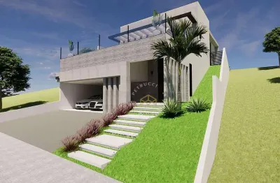 Casa com 3 dormitórios à venda, 230 m² - portal san giovanni - itatiba/sp