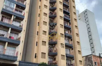 Apartamento com 1 dormitório à venda, 50 m² no centro - campinas/sp