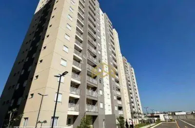 Apartamento com 2 dormitórios à venda, 56 m² no parque ortolândia - hortolândia/sp
