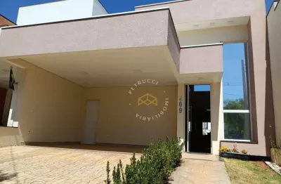 Casa com 3 dormitórios à venda, 130 m² - Residencial Terras da Estância - Ala dos Ipês - Paulínia/SP