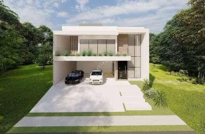 Casa à venda em obras no condomínio residencial mont'alcino  valinhos/sp