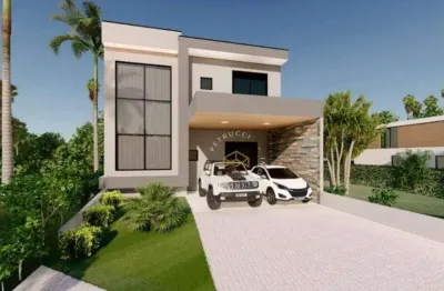 Casa térrea em condomínio com 3 suítes à venda em paulínia/sp