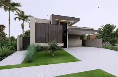 Casa em construção à venda em condomínio fechado em paulínia/sp