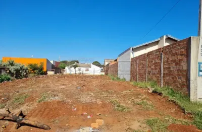 Terreno à venda na Avenida Ronald de Oliveira Costa, Parque das Hortências, Araraquara