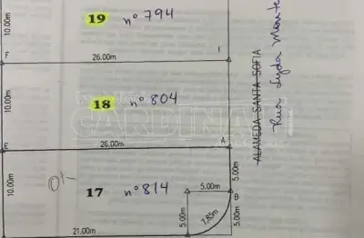 Terreno comercial para alugar na Rua Lyda Monteiro Da Silva, , Lote 18, Quadra 14, 804, Jardim Guanabara, Araraquara