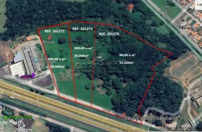 Terreno à venda na Rodovia Washington Luiz, Km 241, Sítio Atiaia - Gleba B.., S/N, Jardim Embaré, São Carlos