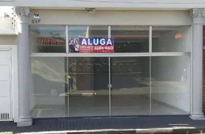 Salão comercial com ótima localização no centro de ibaté!! aluguel por r$1.500,00 + r$50,00 iptu.