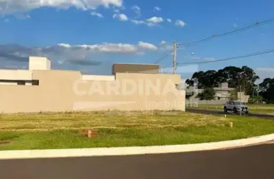 Terreno à venda no condomínio recanto do sabiá com 268m² em são carlos/sp.