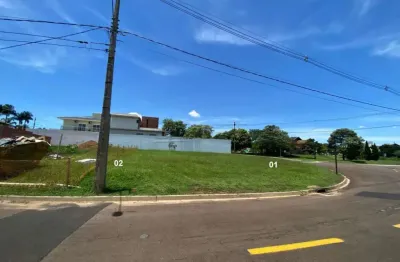Terreno em condomínio fechado à venda na Avenida Professora Maria de Cresci Leopoldino, 555, Condomínio Residencial Montreal, São Carlos