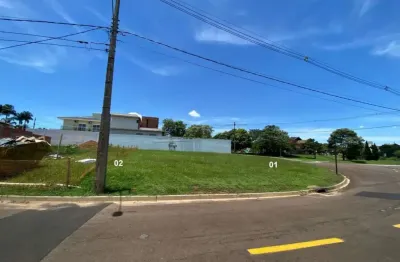 Terreno em condomínio fechado à venda na Avenida Professora Maria de Cresci Leopoldino, 555, Condomínio Residencial Montreal, São Carlos
