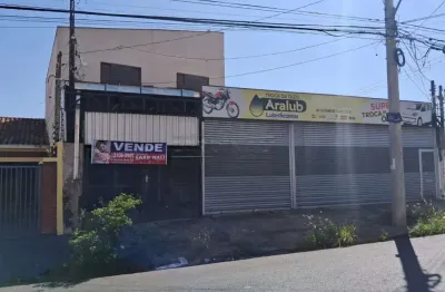 Barracão / Galpão / Depósito à venda na Avenida Alberto Santos Dumont, Nº 459(res) E N° 461 (Com.) Casa/comércio, Nº 457, Jardim Mangiacapra, Araraquara