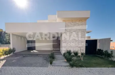 Casa em condomínio fechado com 3 quartos à venda na Avenida Miguel Damha, 1601, Condomínio Village Damha IV, São Carlos
