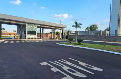 Terreno em condomínio fechado e totalmente seguro, com salão de festa.