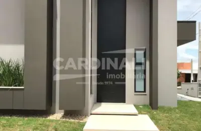 Casa em condomínio fechado com 3 quartos à venda na Avenida Brasilino Damha, 750, Condomínio Village São Carlos IV, São Carlos