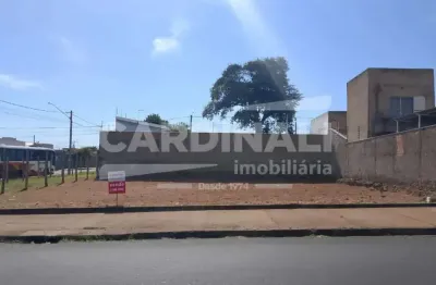 Terreno à venda na Avenida Doutor Edson Baccarin, Jardim Roberto Selmi Dei, Araraquara