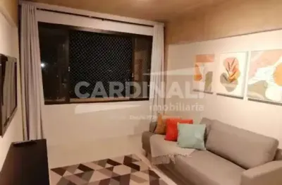 Lindo apartamento mobiliado à venda com 50m², 1 quarto e 1 vaga no cambuí.