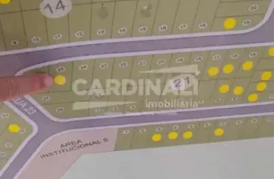 Terreno à venda na Rua Milton Rogério Linari, Rua 6, s/n, Residencial Salto do Monjolinho, São Carlos