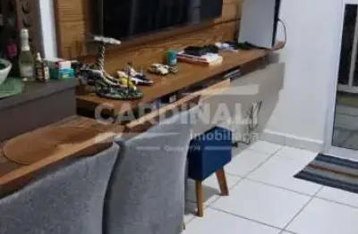 Apartamento com 2 dormitórios e vaga para 1 veiculo em são carlos - sp