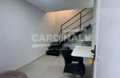 Apartamento studio com 1 dormitório e 28 m², novo e mobiliado em barão geraldo próx. à unicamp