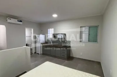 Apartamento studio com 1 dormitório e 28 m², novo e mobiliado em barão geraldo  próx. à unicamp