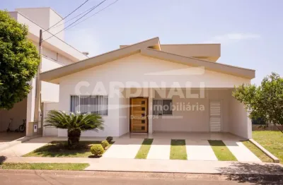 Casa em condomínio fechado com 3 quartos à venda na Avenida Professora Maria de Cresci Leopoldino, 755, Condomínio Residencial Quebec, São Carlos