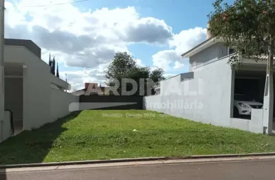 Terreno em condomínio fechado à venda na Rua Ray Wesley Herrick, 1500, Condomínio Village Damha III, São Carlos