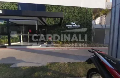 Apartamento de dois dormitórios com uma vaga de garagem próximo ao cogeb.