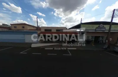 Imóvel misto com salão comercial e casa nós junto entrada lateral.