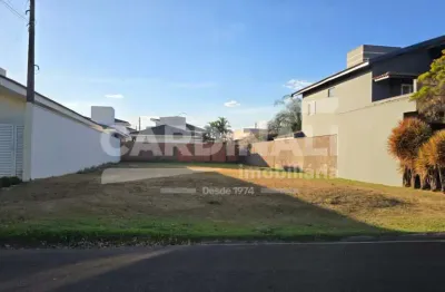 Terreno em condomínio fechado à venda na Avenida Professora Maria de Cresci Leopoldino, 555, Condomínio Residencial Montreal, São Carlos