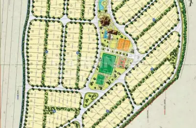 Venda de terreno - condomínio parque residencial damha golf