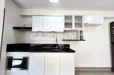 Apartamento à venda no cambui com 1 dormitório, praticidade e lazer em condomínio completo