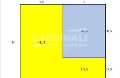 Terreno à venda na Rua São Sebastião, 1664 e 167, Centro, São Carlos