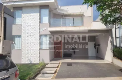 Casa em condomínio fechado com 3 quartos à venda na Avenida Professora Maria de Cresci Leopoldino, 755, Condomínio Residencial Quebec, São Carlos