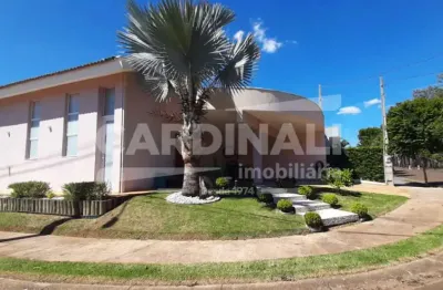 Casa em condomínio fechado com 3 quartos à venda na Avenida Professora Maria de Cresci Leopoldino, 755, Condomínio Residencial Quebec, São Carlos