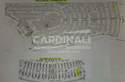 Terreno à venda na Avenida Brasilino Damha, 750, Condomínio Village São Carlos IV, São Carlos