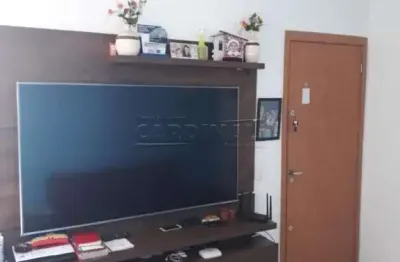 Apartamento com 2 quartos à venda na Rua Samuel Brasil Bueno, Bloco 4, 445, Jardim Quitandinha, Araraquara