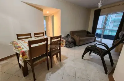 Apartamento totamente mobiliado e linda vista livre no canto do forte, 2 suítes, só em praia grande.