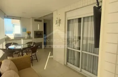 Apartamento Mobiliado Alto Padrão 3 Dormitórios, 2 Suítes, 2 vagas, Vista do Mar, Canto Forte/ SP
