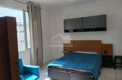 Kitnet térrea e mobiliada de frente ao mar na vila tupi, confira em praia graande.
