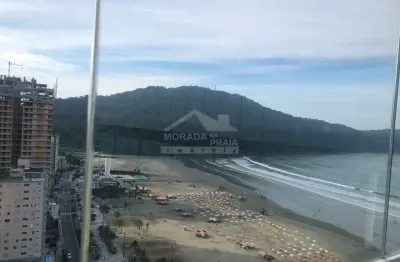Apartamento espetacular de frente mar no forte 3 suítes, 3 vagas, só na imobiliária em praia grande.