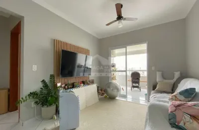 Apartamento semi mobiliado, 2 dormitórios, sacada, só na imobiliária em praia grande.