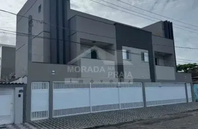 Casa superior de condomínio fechado no centro do boqueirão , 2 dormitórios, confira em praia grande.