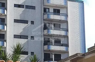 Cobertura duplex c/ vista ao mar no caiçara, 3 dormitório sendo 1 suíte, 2 vagas de garagem.