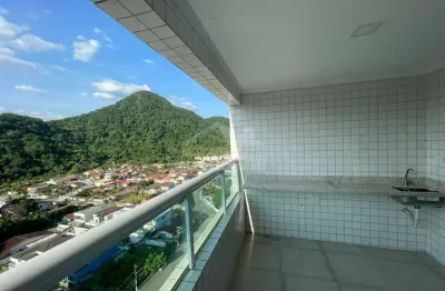Apartamento canto do forte, 1 suíte, terraço gourmet, lazer, confira na imobiliária em praia grande.