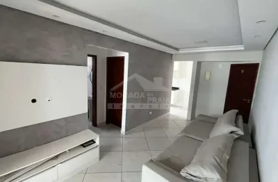 Apartamento no centro da ocian, 2 dormitório, sacada. confira na imobiliária em praia grande.