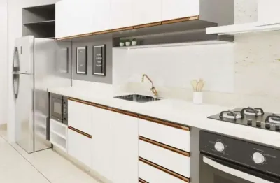 Lindo apartamento na aviação com vista ao mar , 02 dormitórios , 01 vagas de garagem em praia grande
