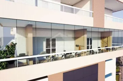 Lançamento de 2 dormitórios com 1 suíte e lazer completo em praia grande!