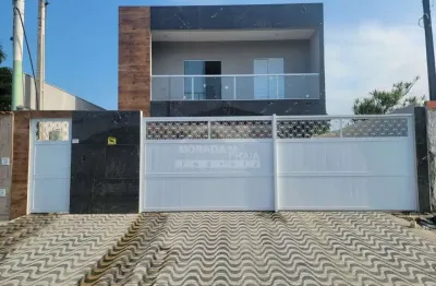 Casa em condomínio fechado com 2 quartos à venda no Balneário Maracanã, Praia Grande 