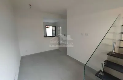 Sobrado em condomínio fechado na vila sônia, 2 dormitórios, confira em praia grande.