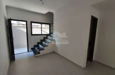 Sobrado em condomínio fechado na vila sônia, 2 dormitórios, confira em praia grande.